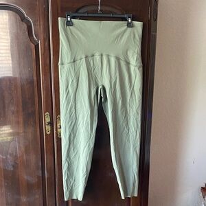 SPANX Sage Green High-Waisted Leggings